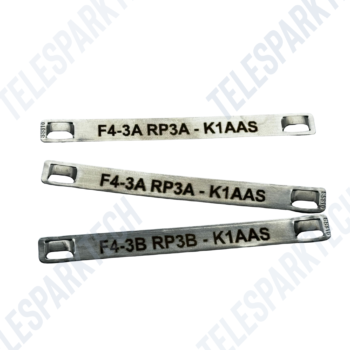 Marker Tag 316SS 10 x 89mm - fibre etched with Labels